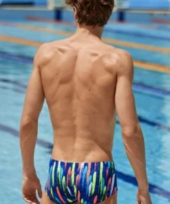 Funky Trunks Mens Fire Cracker Trunk Navy/Lime -Cheap Swimweargalore Store fun30m71299.970 funky trunks mens fire cracker trunk4