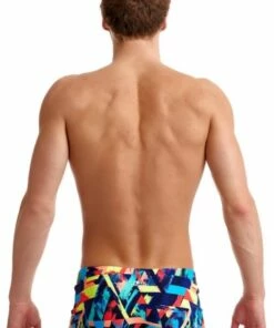 Funky Trunks Mens Blocked Bars Trunk Multi -Cheap Swimweargalore Store fun30m71309.900 funky trunks mens blocked bars trunk2