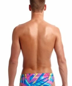 Funky Trunks Mens Frickin Laser Brief Multi -Cheap Swimweargalore Store fun35m02413.900 funky trunks mens frickin laser brief2