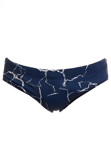 Funky Trunks Mens Silver Lining Brief Navy 1 Funky Trunks Mens Silver Lining Brief Navy