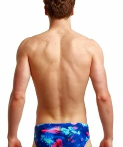 Funky Trunks Mens Miami Beats Brief Multi -Cheap Swimweargalore Store fun35m71159.400 funky trunks mens miami beats brief2 1
