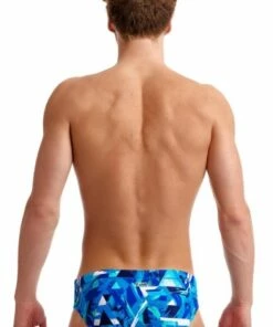 Funky Trunks Mens Bashed Blue Brief Blue 7 Funky Trunks Mens Bashed Blue Brief Blue -Cheap Swimweargalore Store fun35m71307.400 funky trunks mens bashed blue brief2