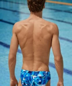 Funky Trunks Mens Bashed Blue Brief Blue 9 Funky Trunks Mens Bashed Blue Brief Blue -Cheap Swimweargalore Store fun35m71307.400 funky trunks mens bashed blue brief4