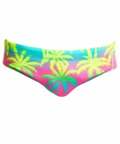 Funky Trunks Mens Hawaiian Heaven Brief Pink/Blue