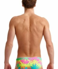 Funky Trunks Mens Hawaiian Heaven Brief Pink/Blue -Cheap Swimweargalore Store fun35m71317.990 funky trunks mens hawaiian heaven brief2
