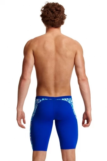 Funky Trunks Mens Pane Train Jammer Blue 3 Funky Trunks Mens Pane Train Jammer Blue - Image 3