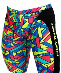 Funky Trunks Mens Gettin Jiggy Jammer Black/Multi