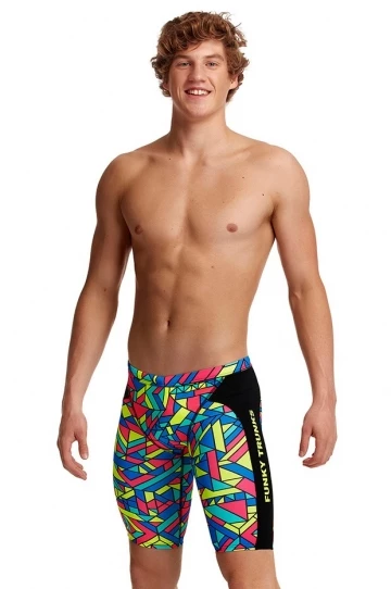 Funky Trunks Mens Gettin Jiggy Jammer Black/Multi 2 Funky Trunks Mens Gettin Jiggy Jammer Black/Multi - Image 2