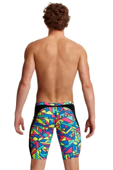 Funky Trunks Mens Gettin Jiggy Jammer Black/Multi 3 Funky Trunks Mens Gettin Jiggy Jammer Black/Multi - Image 3