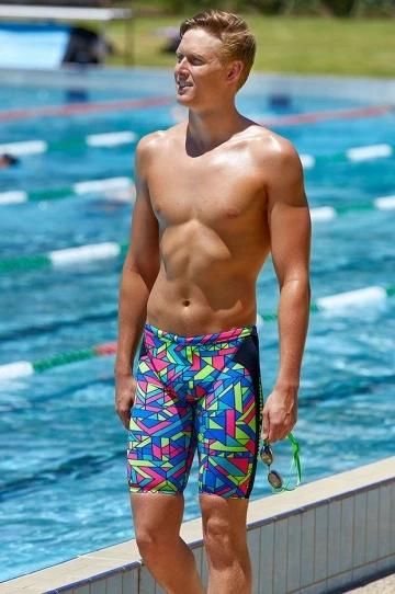 Funky Trunks Mens Gettin Jiggy Jammer Black/Multi 5 Funky Trunks Mens Gettin Jiggy Jammer Black/Multi - Image 5