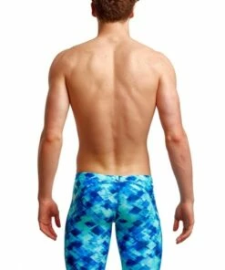 Funky Trunks Mens Depth Charge Training Jammer Blue -Cheap Swimweargalore Store fun37m71144.400 funky trunks mens depth charge training jammer3