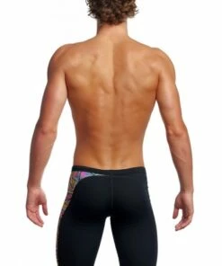Funky Trunks Mens Prism Break Jammer Black/Pink -Cheap Swimweargalore Store fun37m71240.926 funky trunks mens prism break jammer2