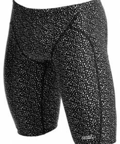 Funky Trunks Mens Spickled Jammer Black/White