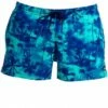 Funky Trunks Mens Hawaiian Skies Shorty Short Blue/Navy