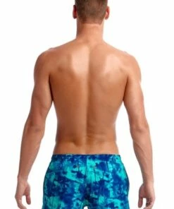 Funky Trunks Mens Hawaiian Skies Shorty Short Blue/Navy -Cheap Swimweargalore Store fun40m02416.914 funky trunks mens hawaiian skies shorty short2
