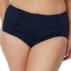 Genevieve 50s Gathered Brief Navy