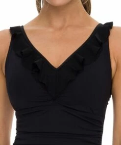 Jantzen Cosmopolitan DD/E Cup One Piece Black 6 Jantzen Cosmopolitan DD/E Cup One Piece Black -Cheap Swimweargalore Store ja84026dde bk 1 1