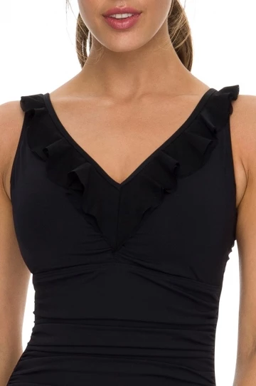 Jantzen Cosmopolitan DD/E Cup One Piece Black 3 Jantzen Cosmopolitan DD/E Cup One Piece Black - Image 3