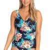 Jantzen Floral Sheath One Piece Multi