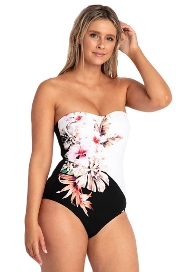 Jantzen Kahlani Bandeau One Piece Black 1 Jantzen Kahlani Bandeau One Piece Black