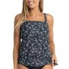 Jantzen Blouson Tankini Set Black