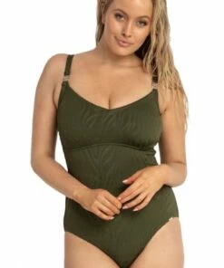 Jantzen Ava F/G Cup Underwire One Piece Forest