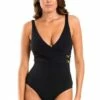 Jets Icon D/DD Cup Underwire One Piece Black