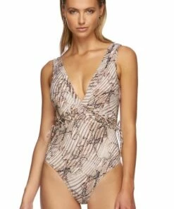 Jets Awakening Plunge One Piece Nude -Cheap Swimweargalore Store jetj10683.114 jets awakening plunge one piece