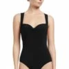 Jets Jetset Infinity Cross Back One Piece Black