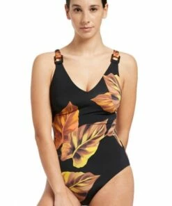 Jets Palmas D/DD Cup Trim One Piece Black