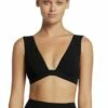 Jets Jetset Plunge Top Black