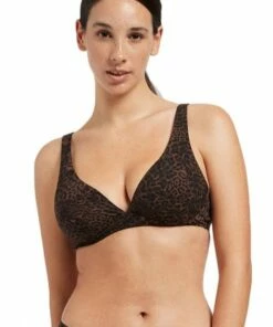 Jets Pantera D/DD Cup Underwire Top Chocolate