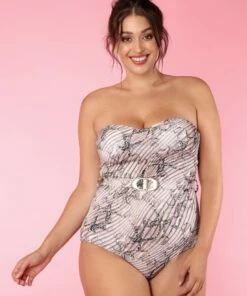 Jets Awakening Bandeau One Piece Nude -Cheap Swimweargalore Store jets awakening 4