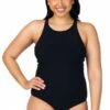 Jets Jetset DD/E Cup High Neck One Piece Black