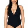Jets Jetset E/F Cup Clean Plunge One Piece Black