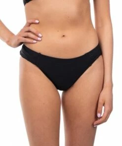 Salty Ink Plain Tab Side Pant Black