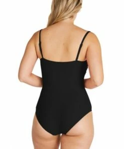 Baku Rococco Bandeau One Piece Olive -Cheap Swimweargalore Store m757rrr black 3