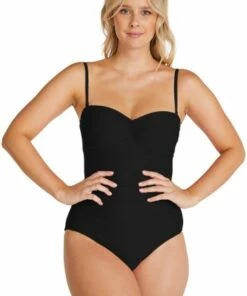 Baku Rococco Bandeau One Piece Olive 6 Baku Rococco Bandeau One Piece Olive -Cheap Swimweargalore Store m757rrr black 4 1