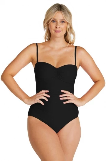 Baku Rococco Bandeau One Piece Olive 3 Baku Rococco Bandeau One Piece Olive - Image 3