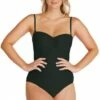 Baku Rococco Bandeau One Piece Olive