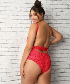 Billabong Sincerely Jules Rio Rain One Piece Rio Red -Cheap Swimweargalore Store march2020 023595