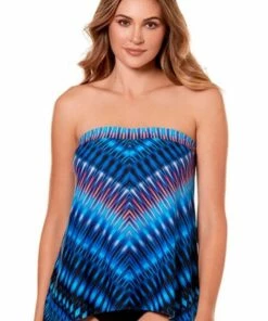 Miraclesuit Marrakech Banidini Tankini Separate Blue