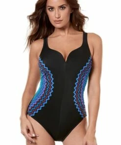 Miraclesuit True Colors Temptress One Piece Black
