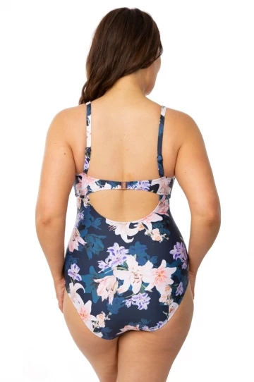 Milea Mauritius DD/E Cup Plunge One Piece Ink 2 Milea Mauritius DD/E Cup Plunge One Piece Ink - Image 2