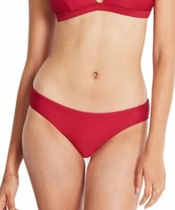 Milea Mini Rib Hipster Pant Ink -Cheap Swimweargalore Store mle4052rib.602 milea mini rib hipster pant2 1