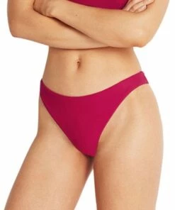 Milea Mini Rib Brazilian Pant Fuchsia