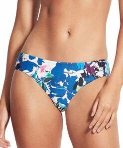 Milea Artistic Expression Mid Pant Soft Cobalt -Cheap Swimweargalore Store mle4202art milea artistic expression mid pant