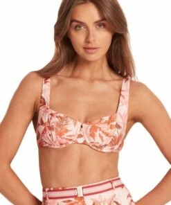 Monte & Lou Bahama Balconette Bra Bahama
