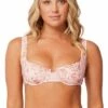Monte & Lou Surat Balconette Bra Sunset