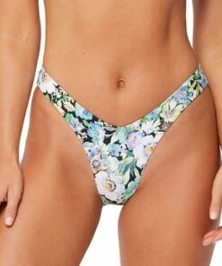 Monte & Lou Vintage Vacay Noosa Pant Black